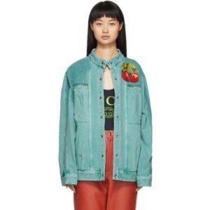 Gucci Denim Cherry Jacket